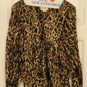 Denim and Supply leopard print top